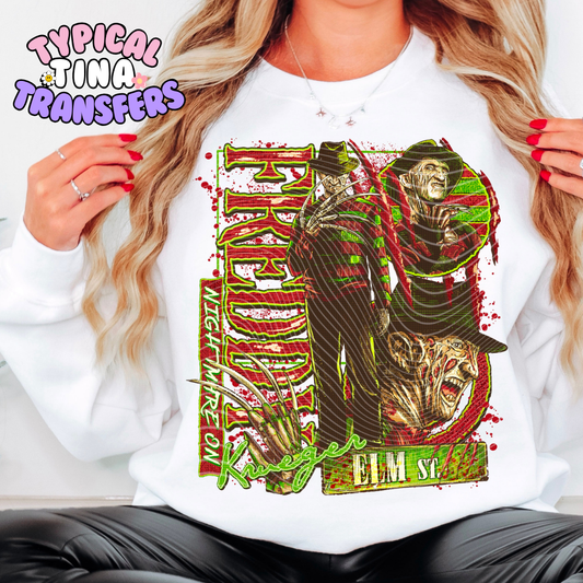 Fred 90's DTF Screen Print | POD - choose design