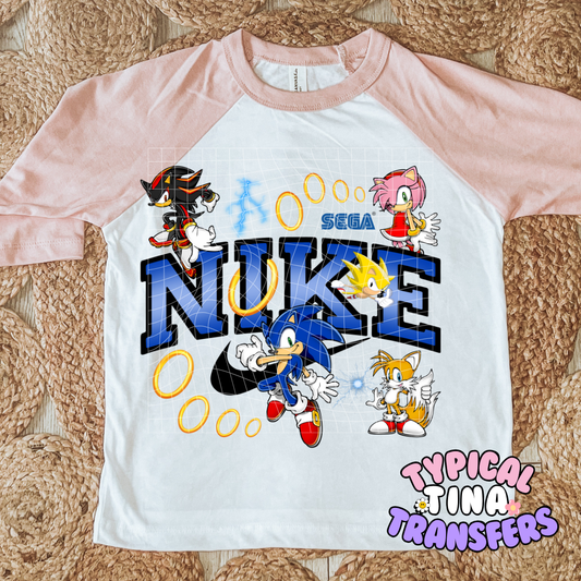 Swoosh Hedge | DTF Screen Print | POD