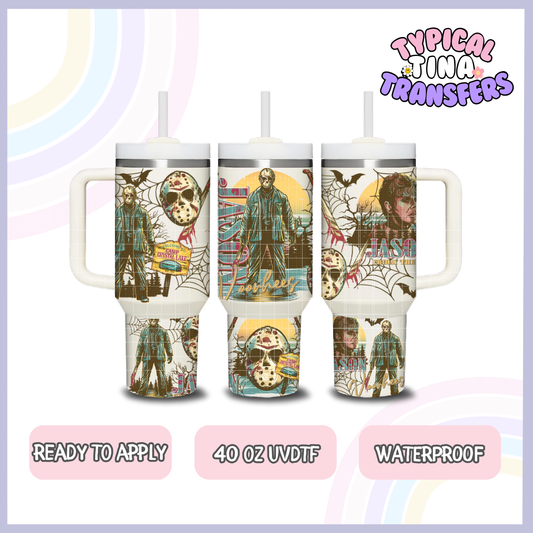 Crystal Lake | 40oz UVDTF Wrap | POD