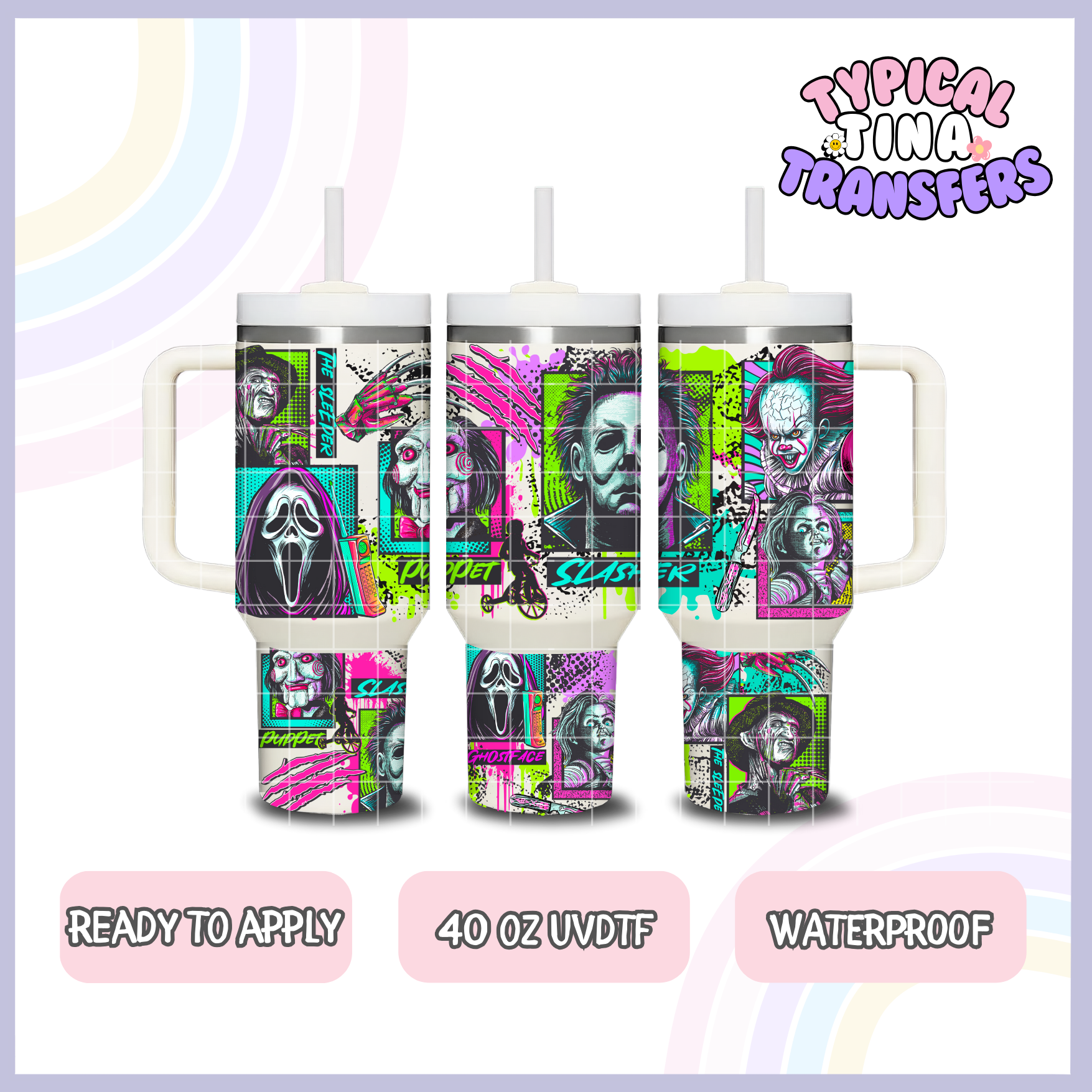 Slice - group | 40oz UVDTF Wrap | POD – Typical Tina Transfers