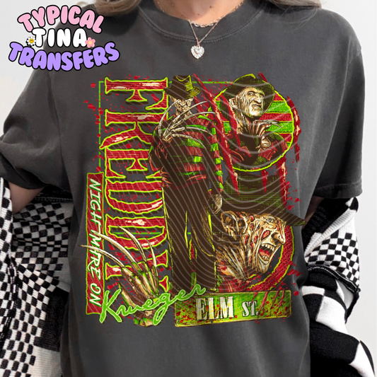 Fred 90's DTF Screen Print | POD - choose design