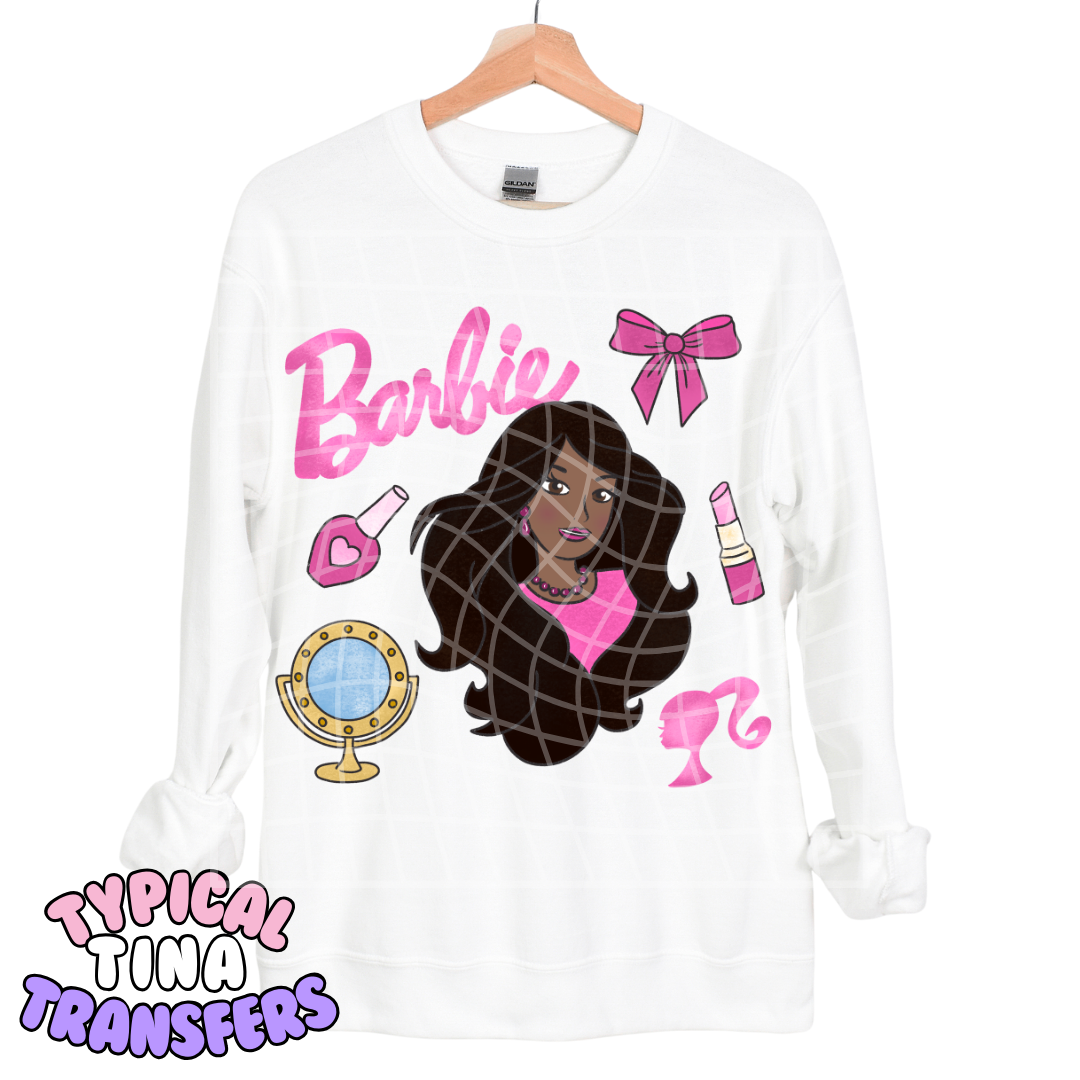 Barb Dolls with name | DTF Transfers | POD