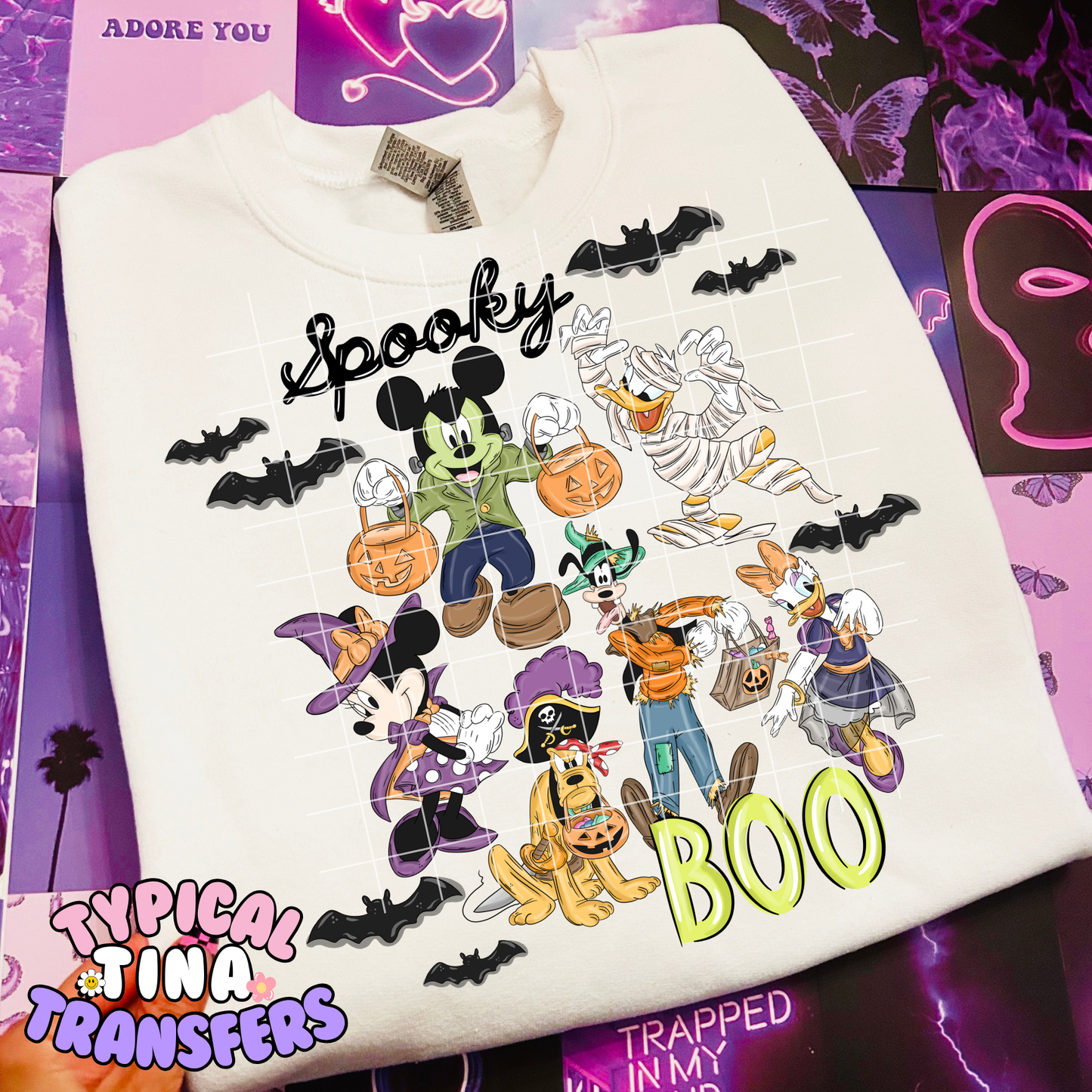 Spooky Magical gang | DTF Transfer | POD