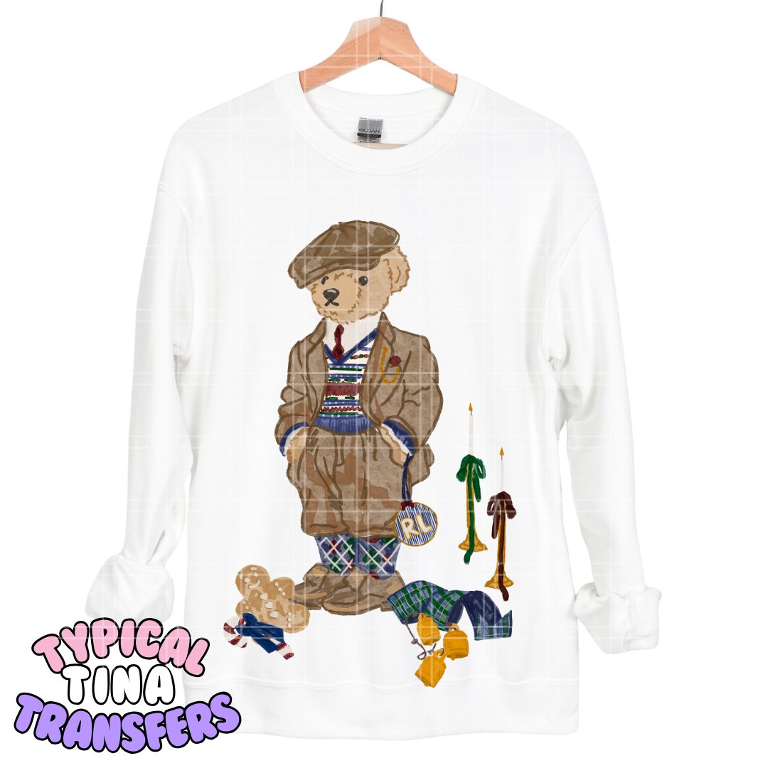 Just RL Bear | DTF Transfers | POD