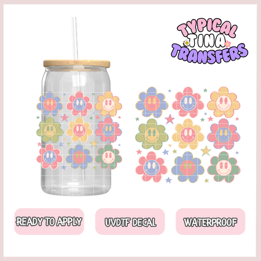 Happy florals | UV decals | POD