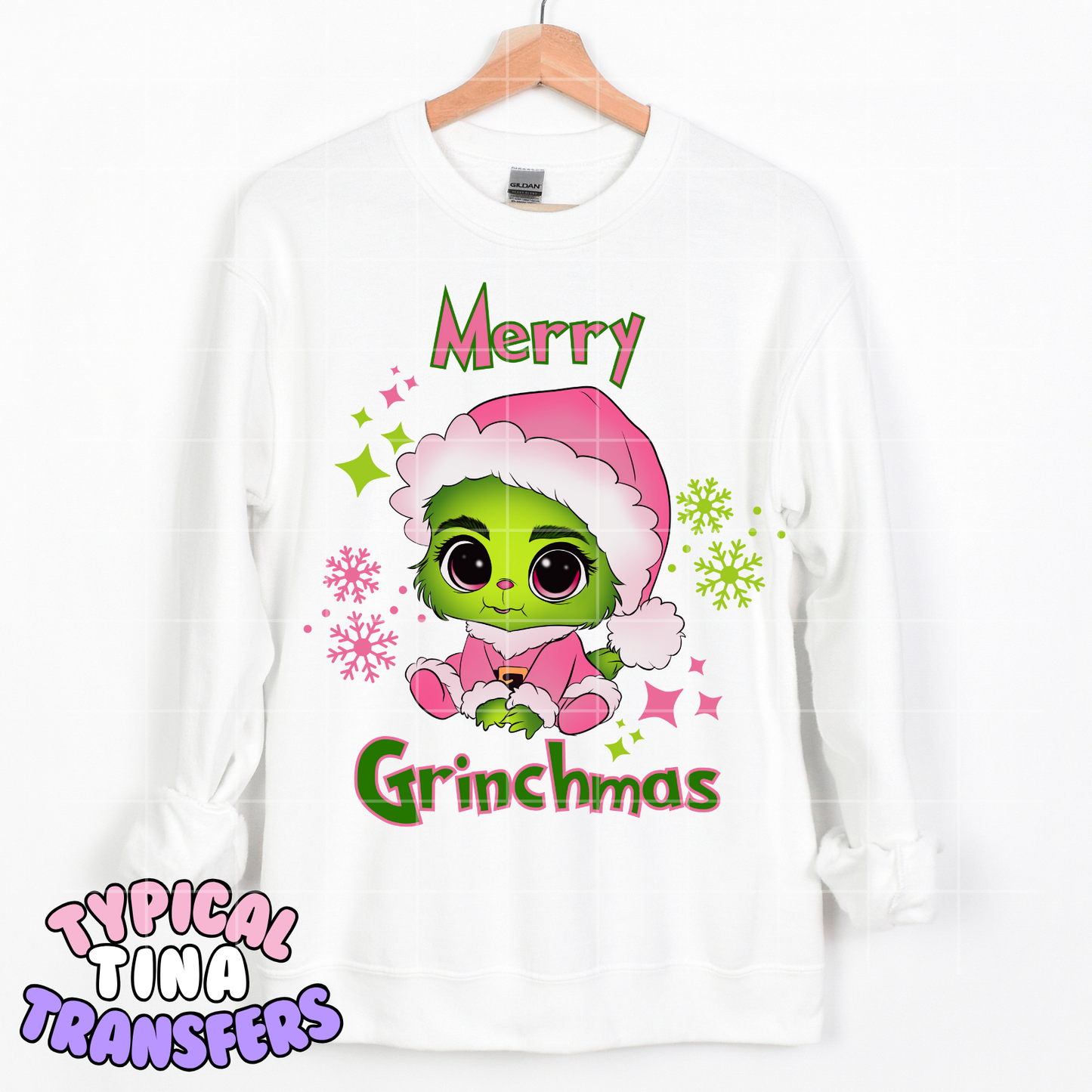 Merry Gr!nchmans (baby) | DTF Transfer | POD