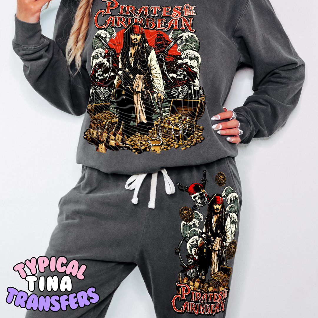 Pirate life - Jack  | DTF Transfers | POD