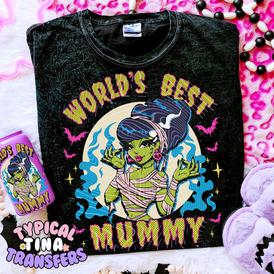 World's Best Mummy | DTF Transfer | POD