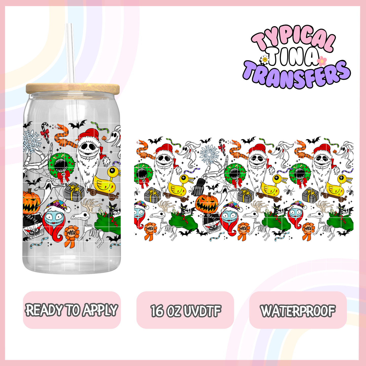 UVDTF #2315 | 16oz UVDTF Wrap | POD