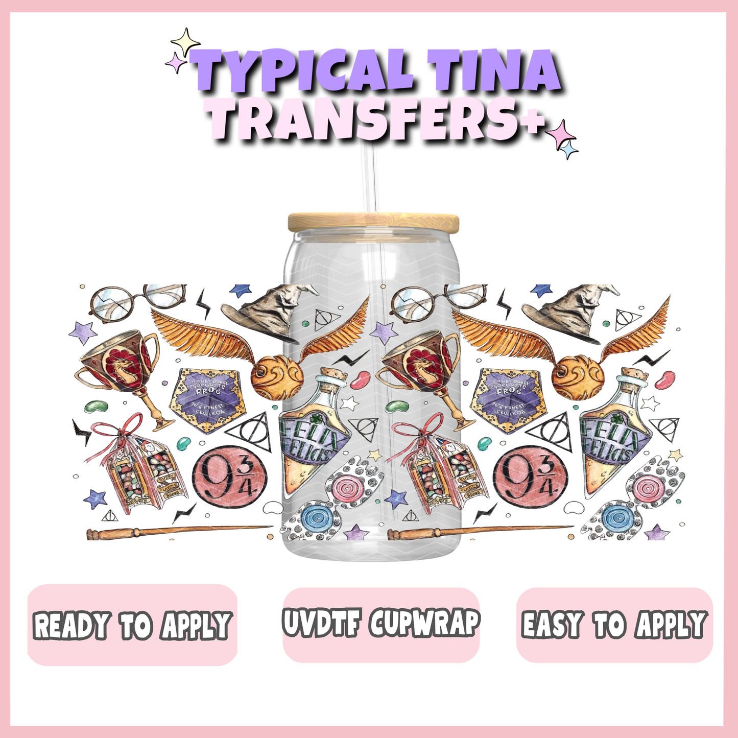 UVDTF #2341 | 16oz UVDTF Wrap | POD