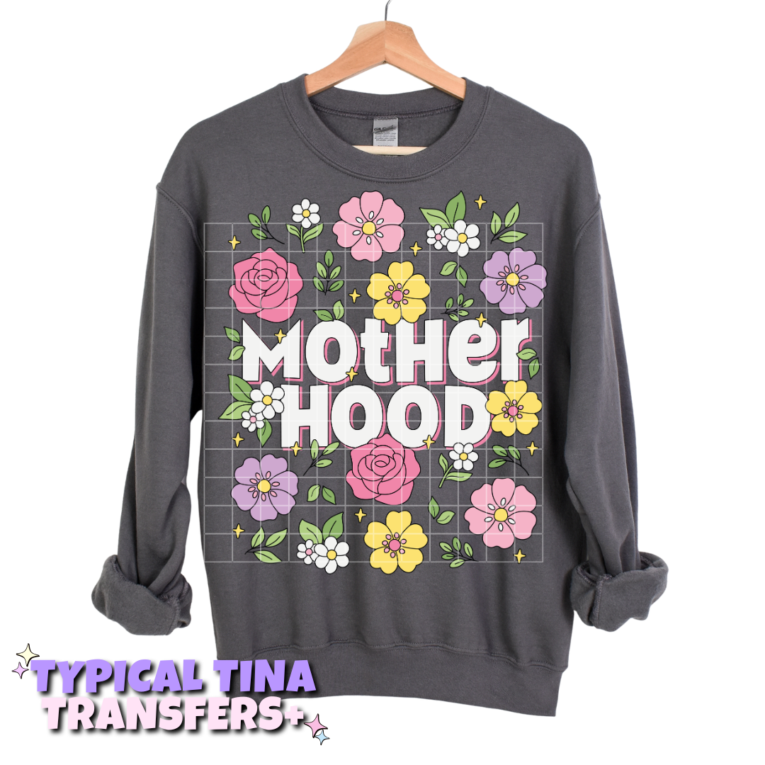 Motherhood flowers | DTF Transfers | POD