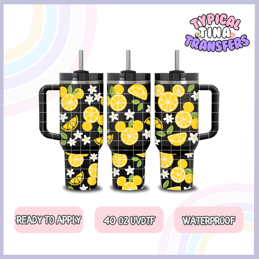 Lemon Mick heads | 40oz UVDTF Wrap | POD