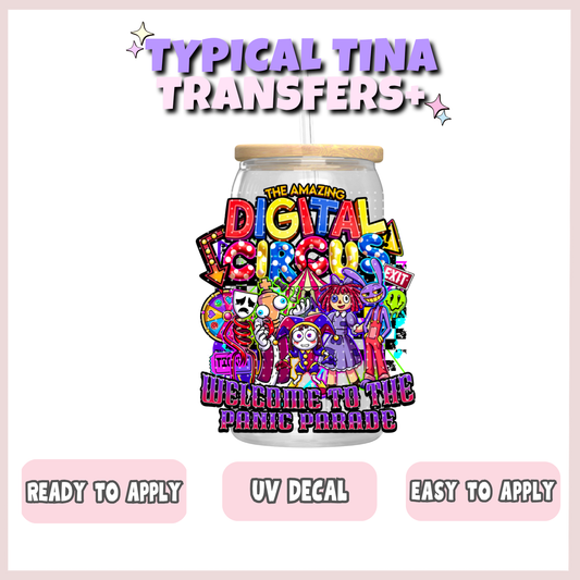 digital circus | UV decals | POD