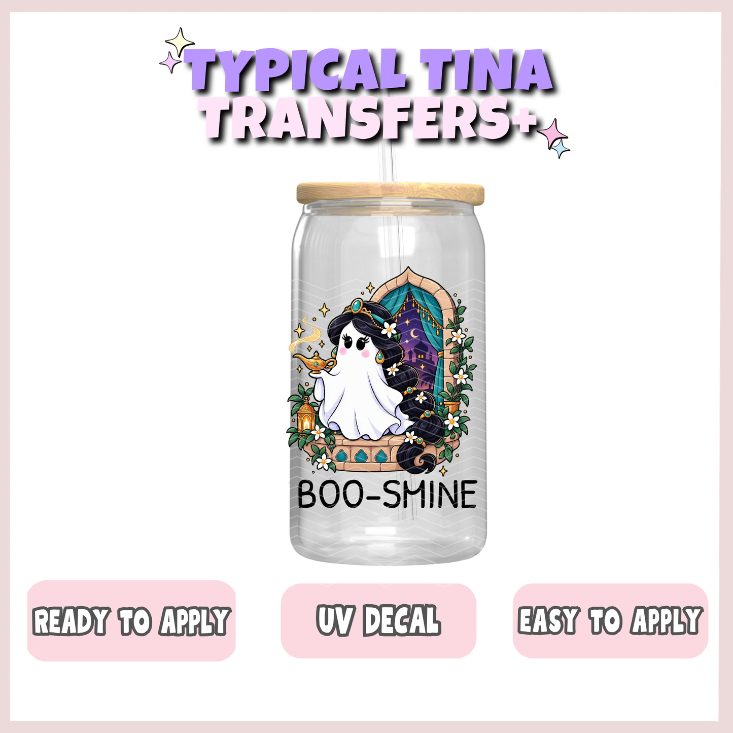 Spooky Ghost princesses | UV decals | POD