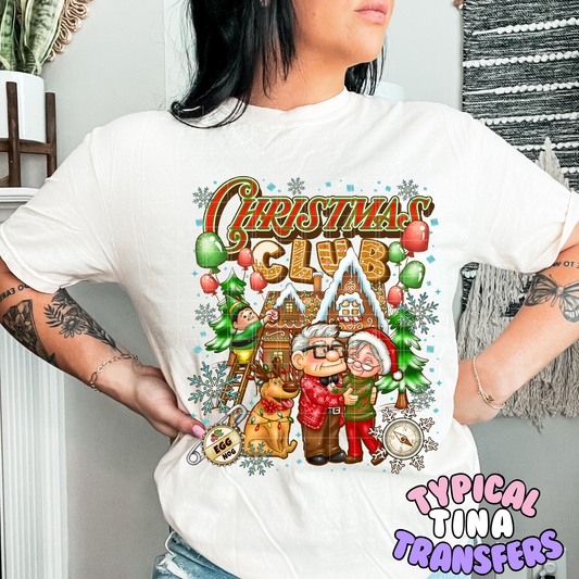 Christmas Club (up) | DTF Transfer | POD
