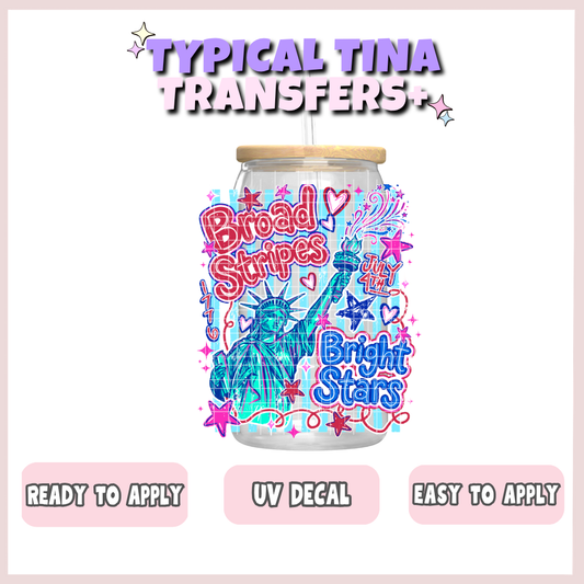 Broad stripes and bright stars | UV decals | POD