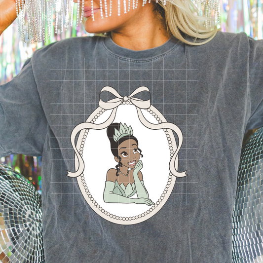 Princess Light Beige Frames | DTF Transfer | POD - choose design