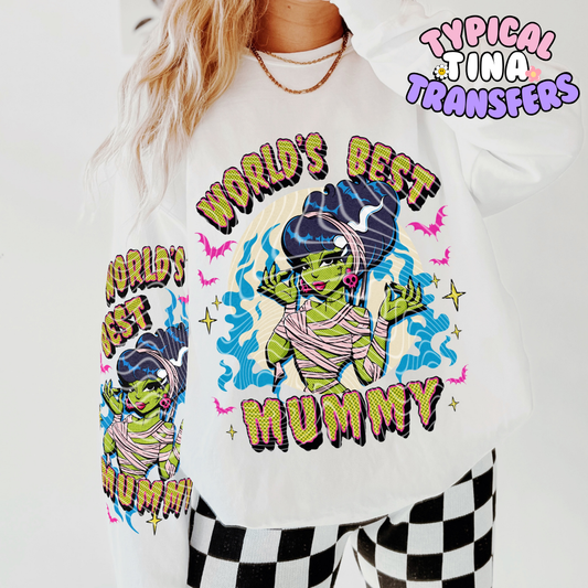 World's Best Mummy | DTF Transfer | POD