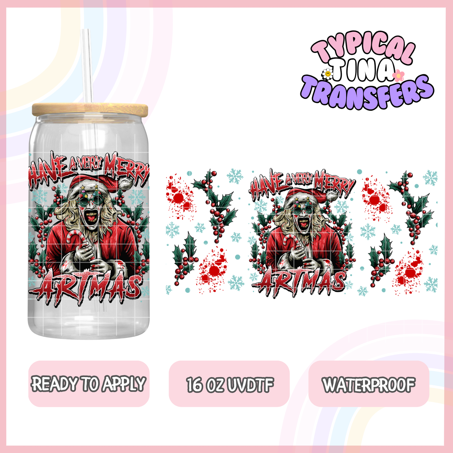 UVDTF #2448 | 16oz UVDTF Wrap | POD