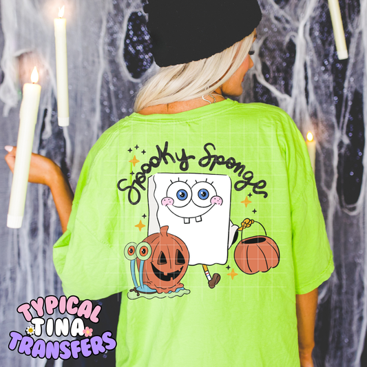 Spooky Sponge | DTF Transfer | POD