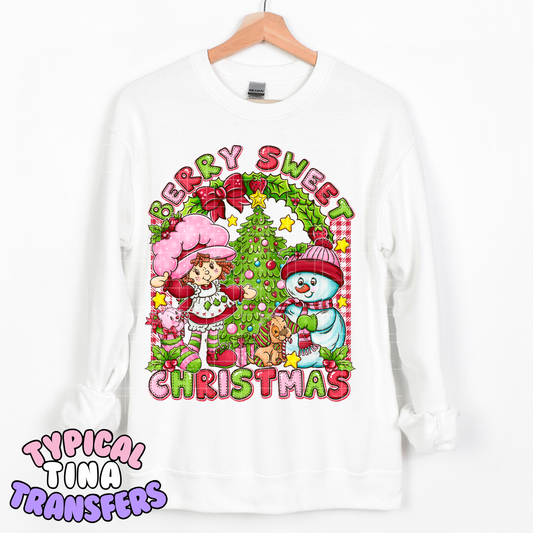 Berry Sweet Christmas | DTF Transfer | POD