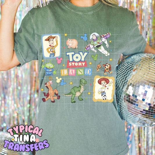 Toy Land frames | DTF Screen Print | POD