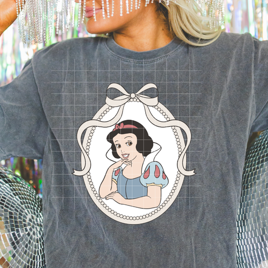 Princess Light Beige Frames | DTF Transfer | POD - choose design