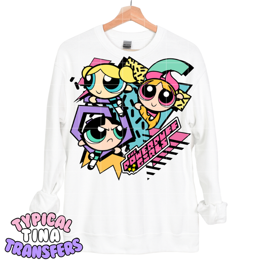 Retro - PP Gurls opt #2 | DTF Transfers | POD