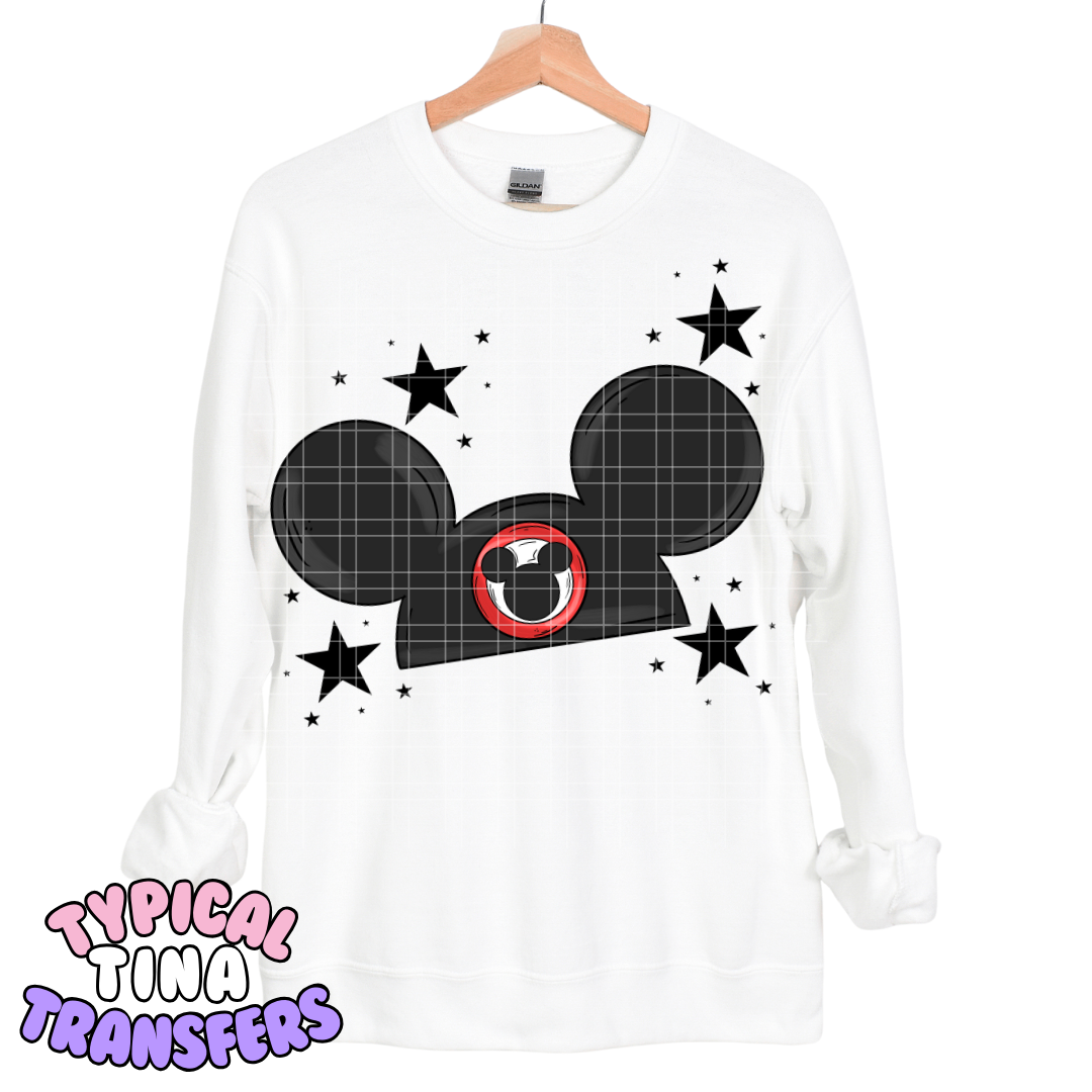 Famous Mouse Hat ears | DTF Transfers | POD