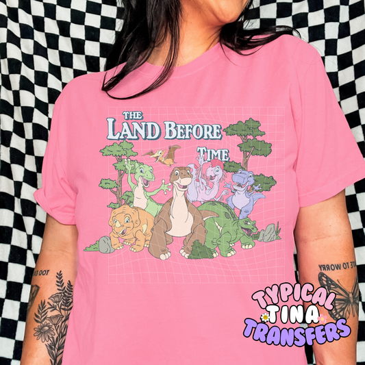 Land Before Time | DTF Screen Print | POD