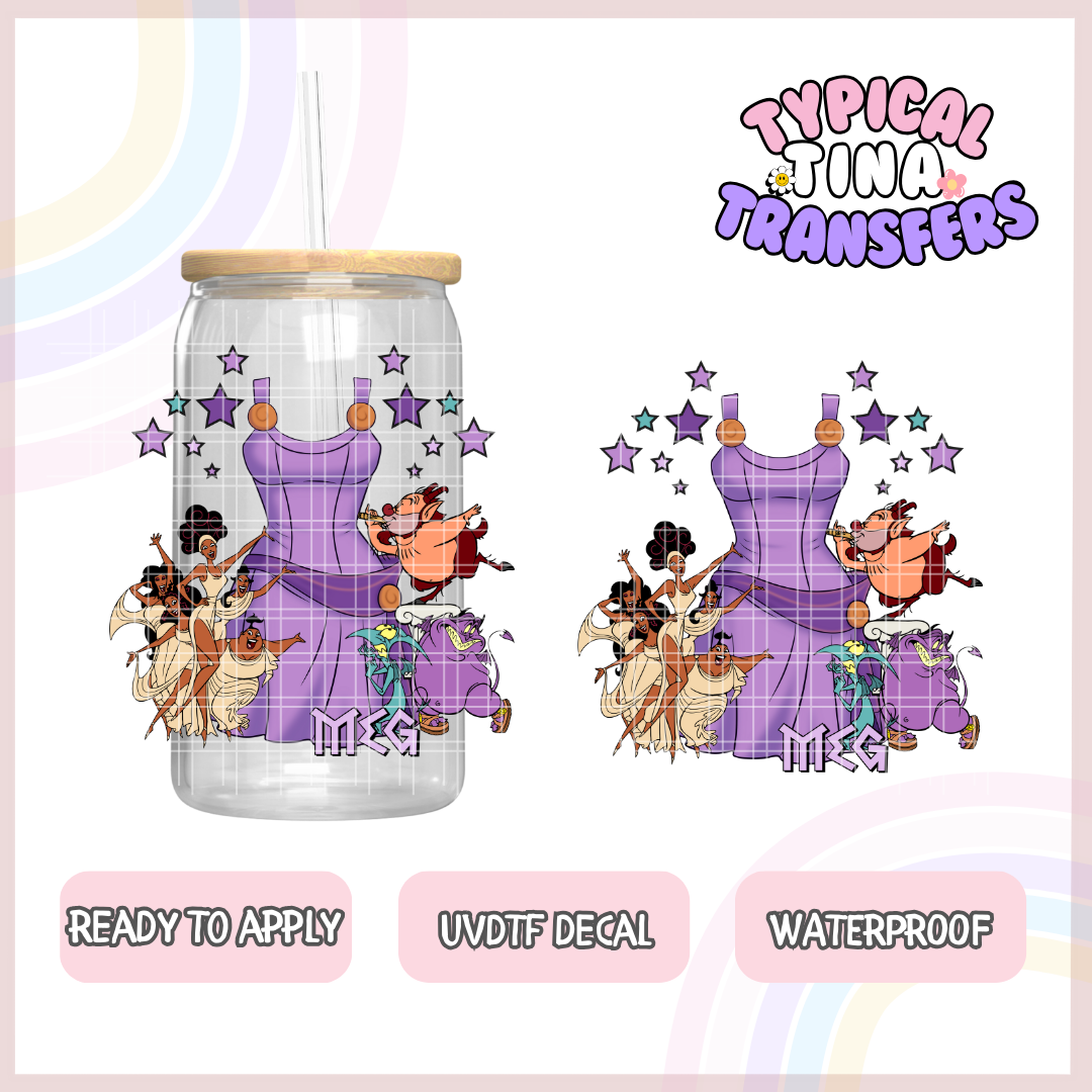 UVDTF Decal | 4" decals | POD - choose design