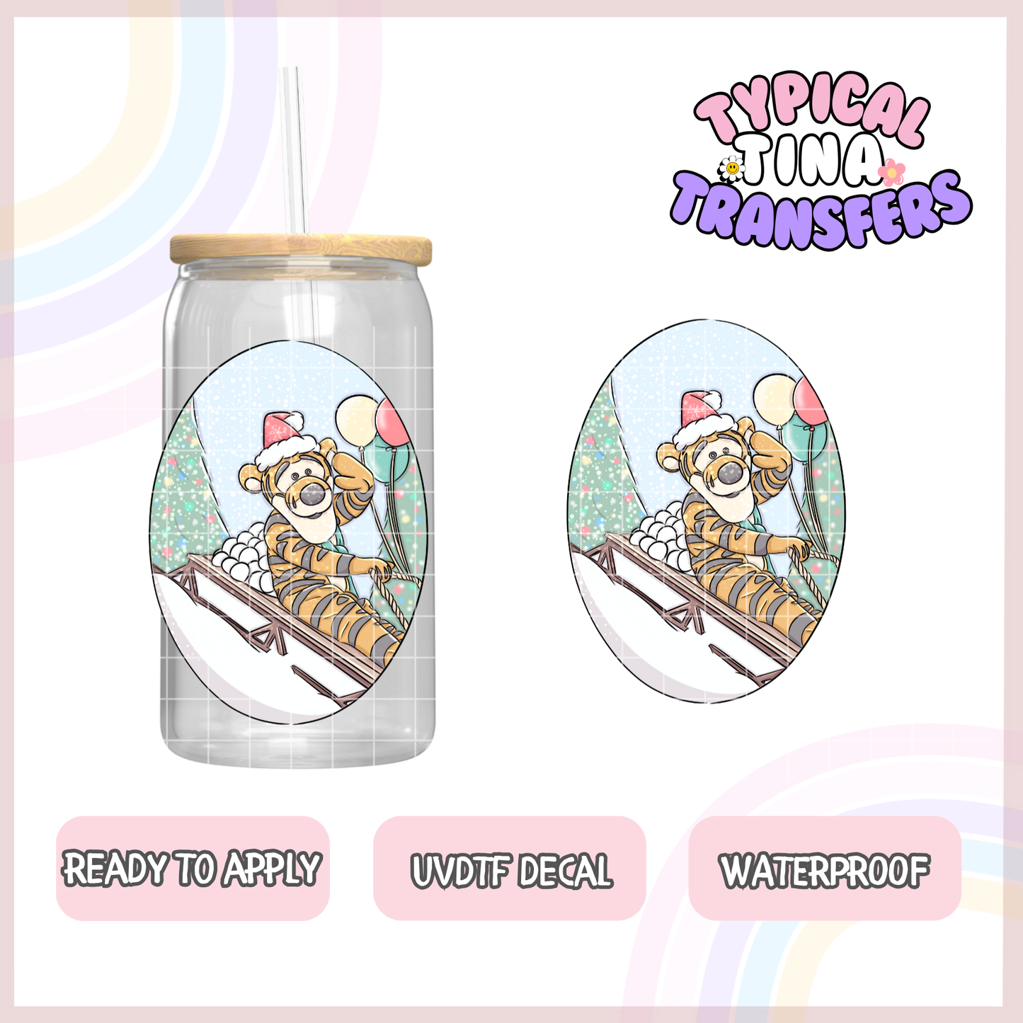 UVDTF Decal | 3"-4" decals | POD