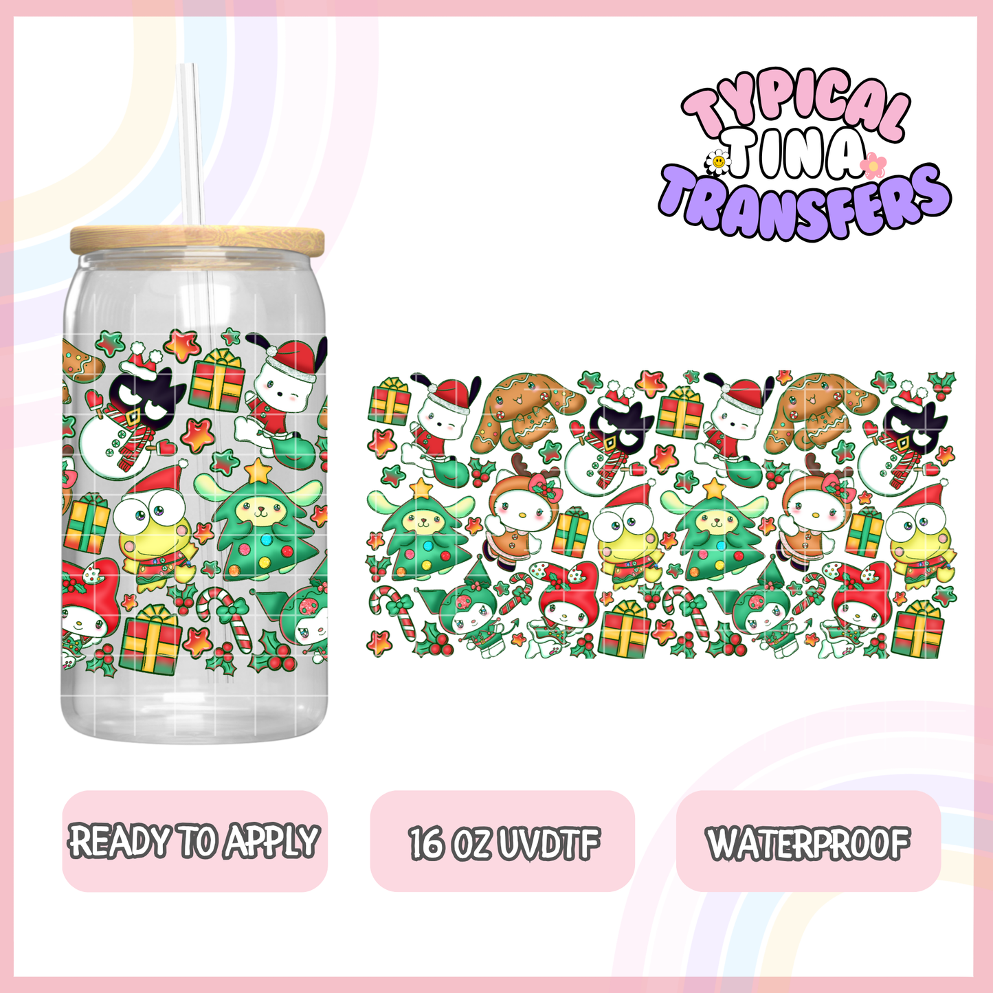 UVDTF #2531 | 16oz UVDTF Wrap | POD
