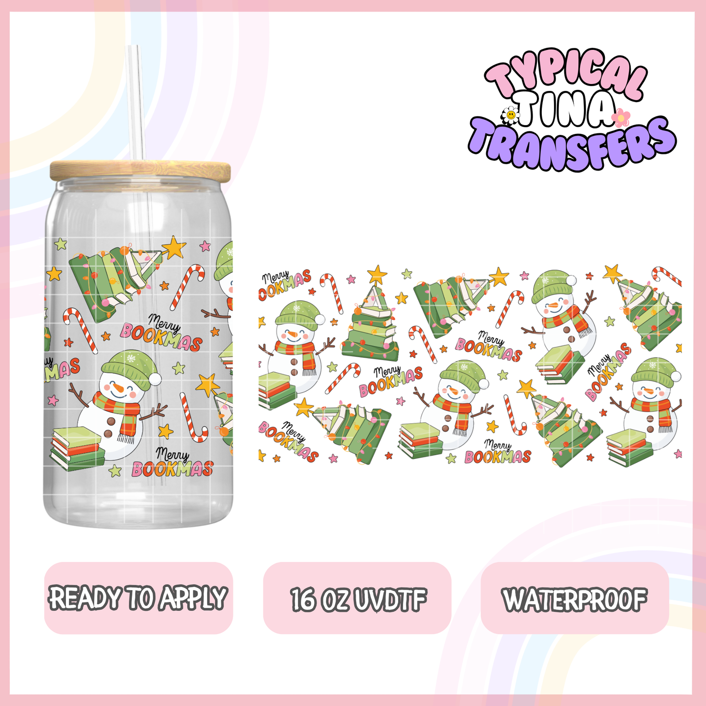 UVDTF #2539 | 16oz UVDTF Wrap | POD
