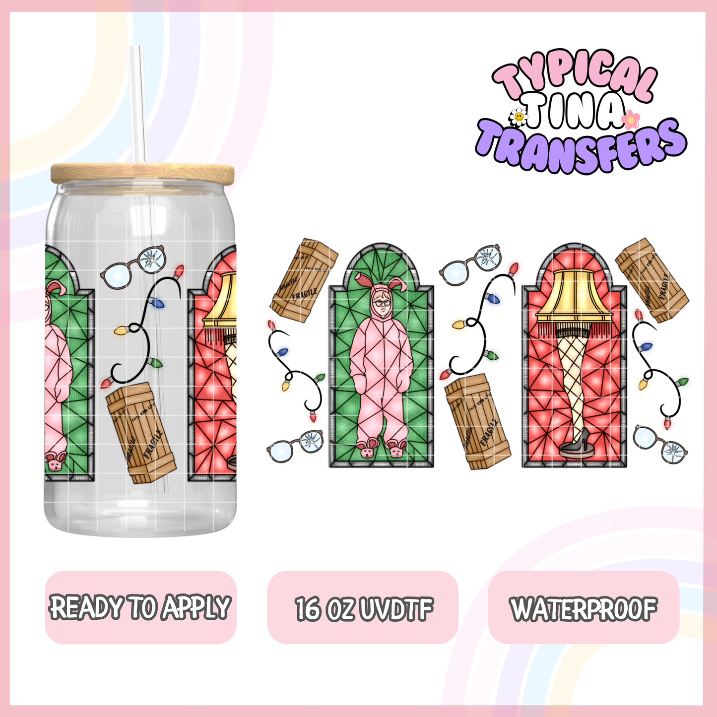 UVDTF #2556 | 16oz UVDTF Wrap | POD