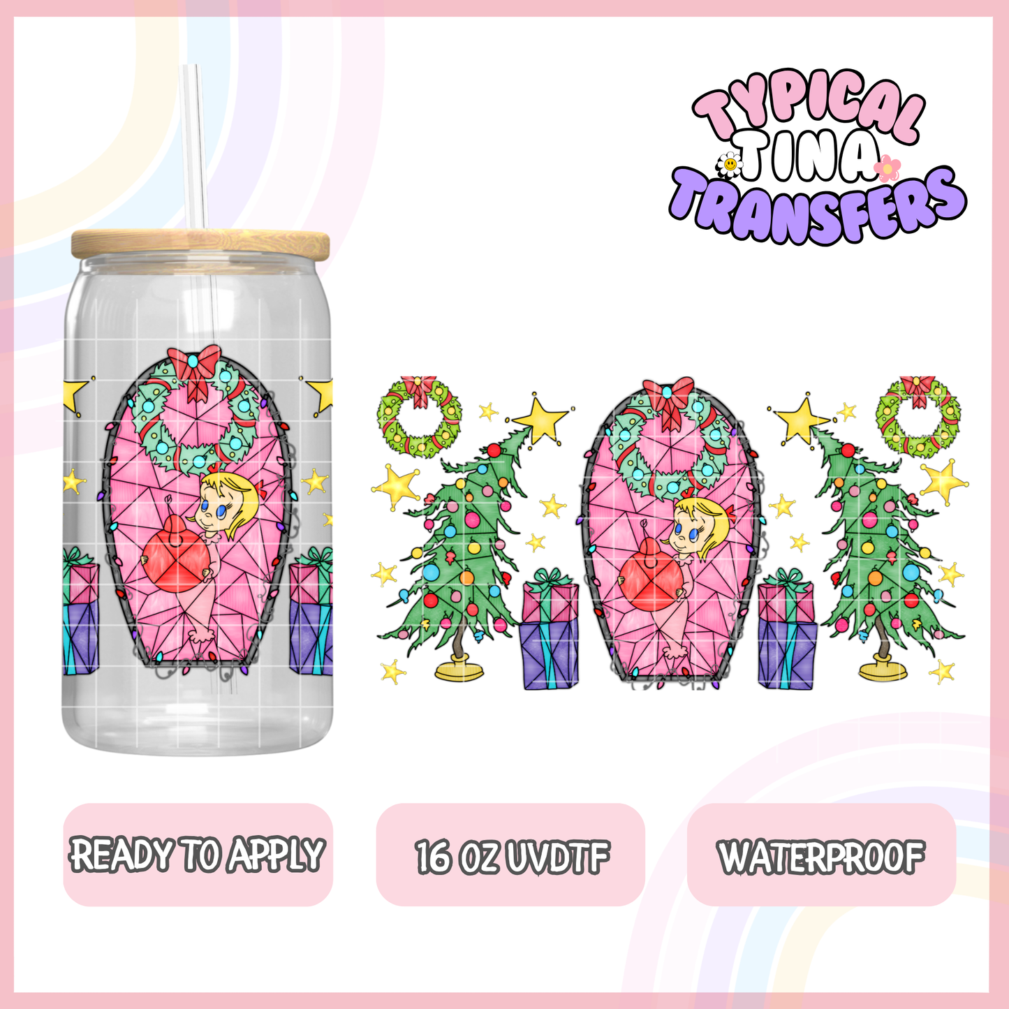 UVDTF #2561 | 16oz UVDTF Wrap | POD