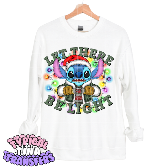 let there light - St!tch | DTF Screen Print | POD