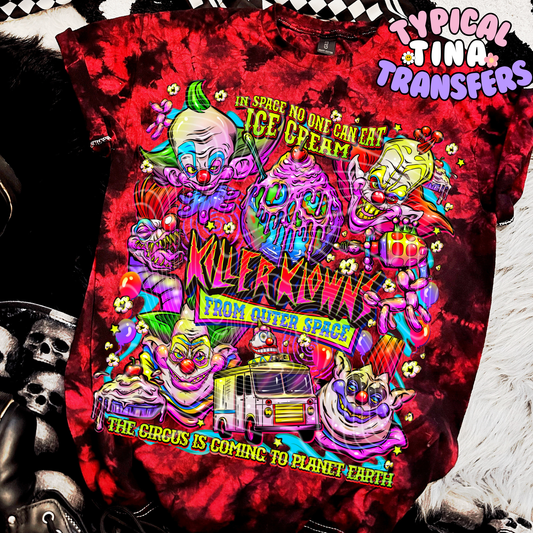 Kill-r Clownz | DTF Transfer | 15" Adult