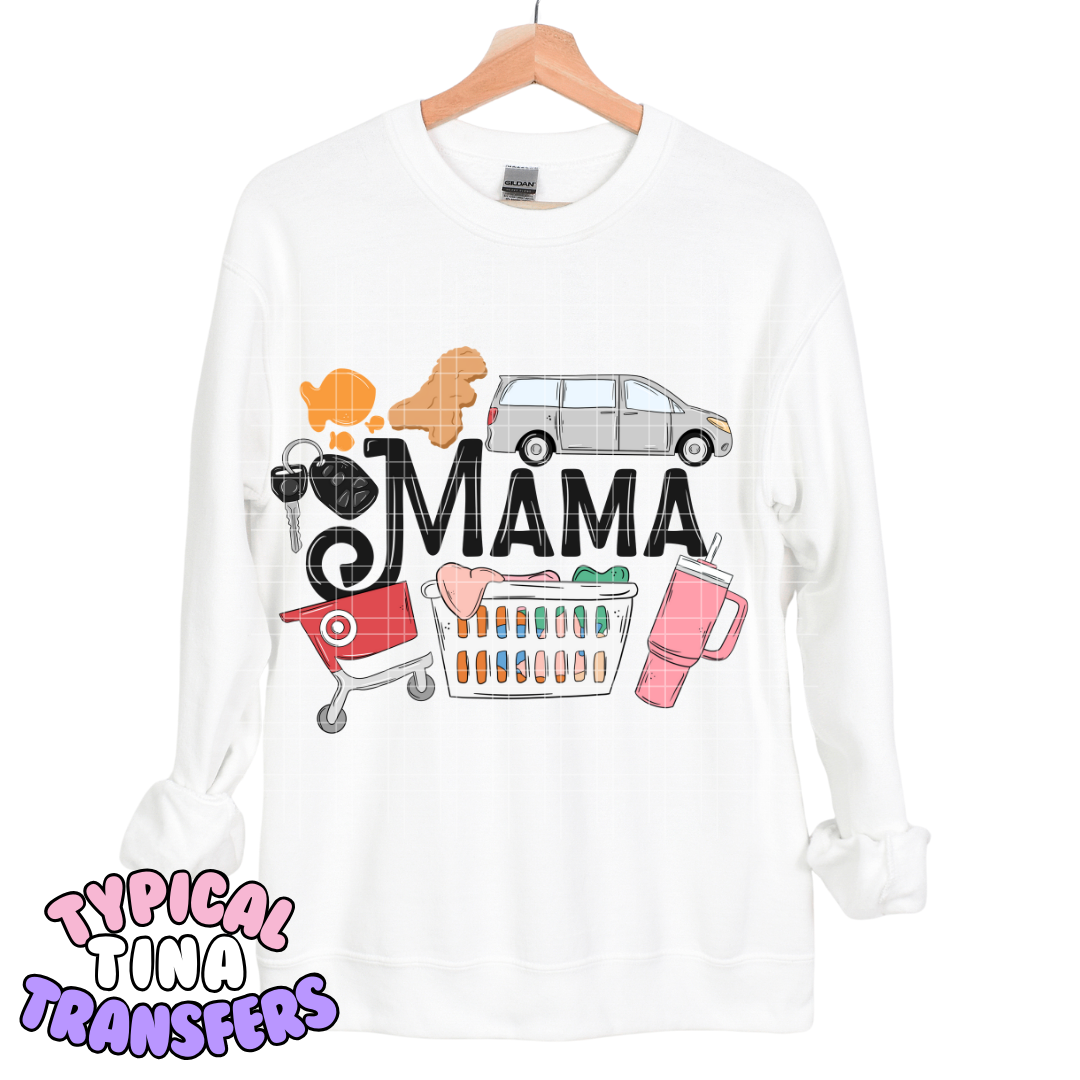 Mama with elements | DTF Transfers | POD