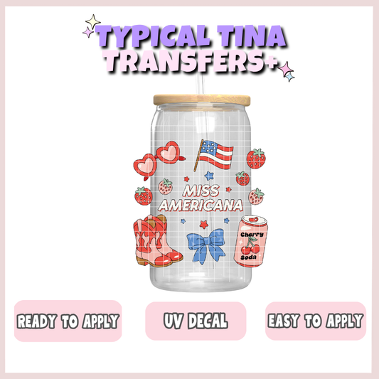 Miss Americana | UV decals | POD