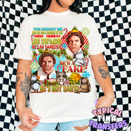 Bud elf - you disgust me | DTF Transfer | POD