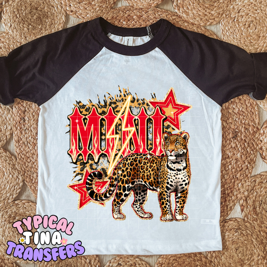 Leopard Mini Lightning | DTF Transfer | POD