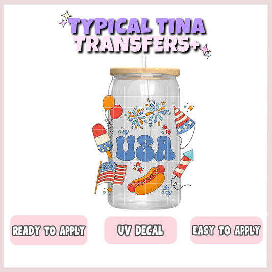 USA | UV decals | POD