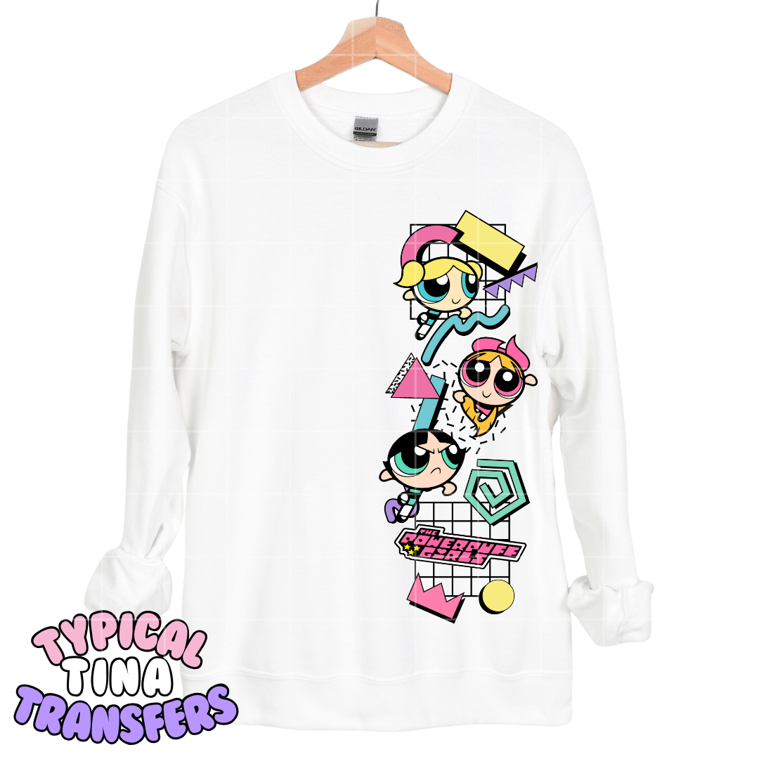 Retro - PP Gurls opt #2 | DTF Transfers | POD