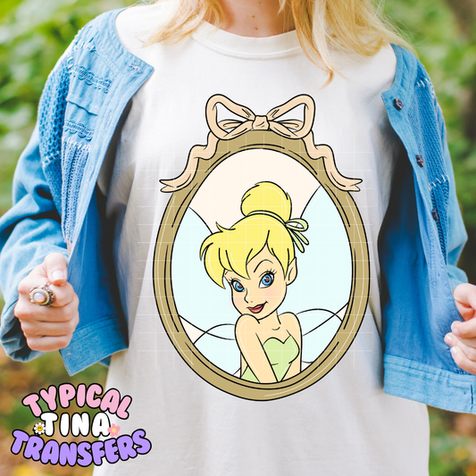 Princess Vintage Frames | DTF Screen Print | POD