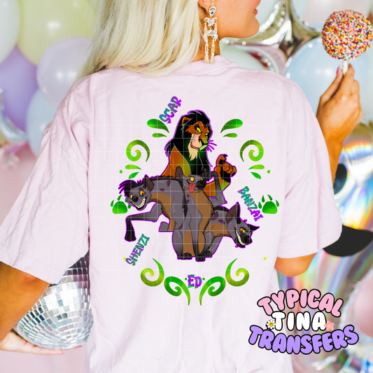 Scar | DTF Screen Print | POD