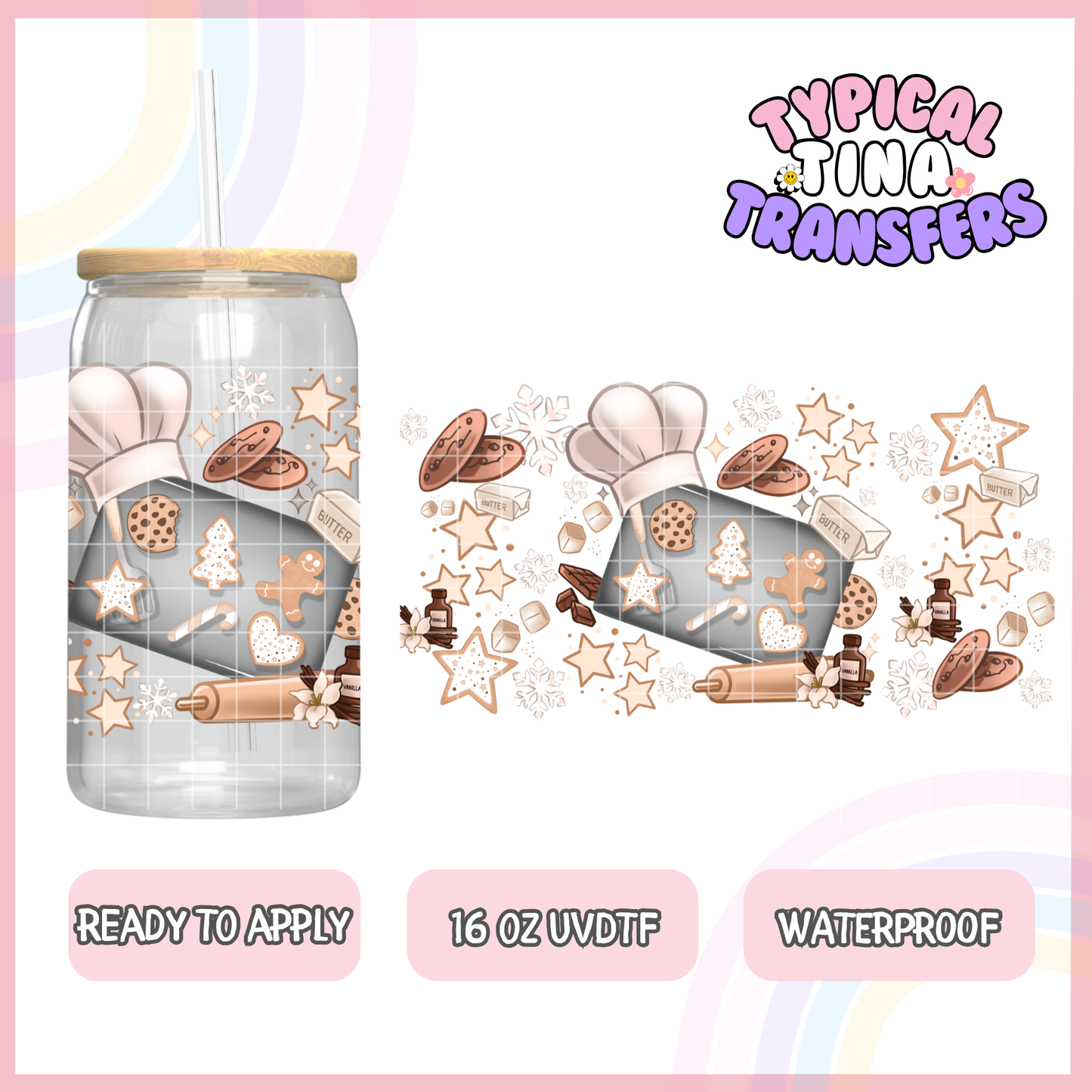 UVDTF #2605 | 16oz UVDTF Wrap | POD