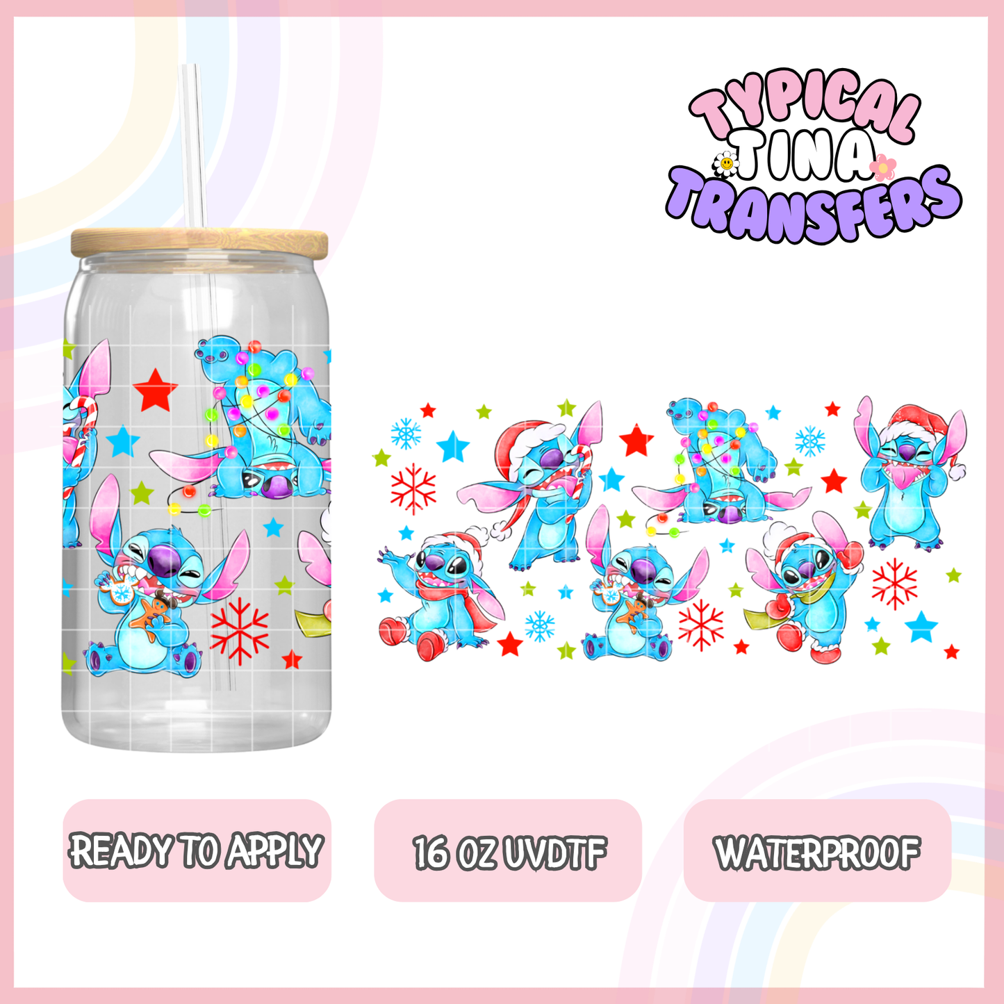 UVDTF #2614 | 16oz UVDTF Wrap | POD