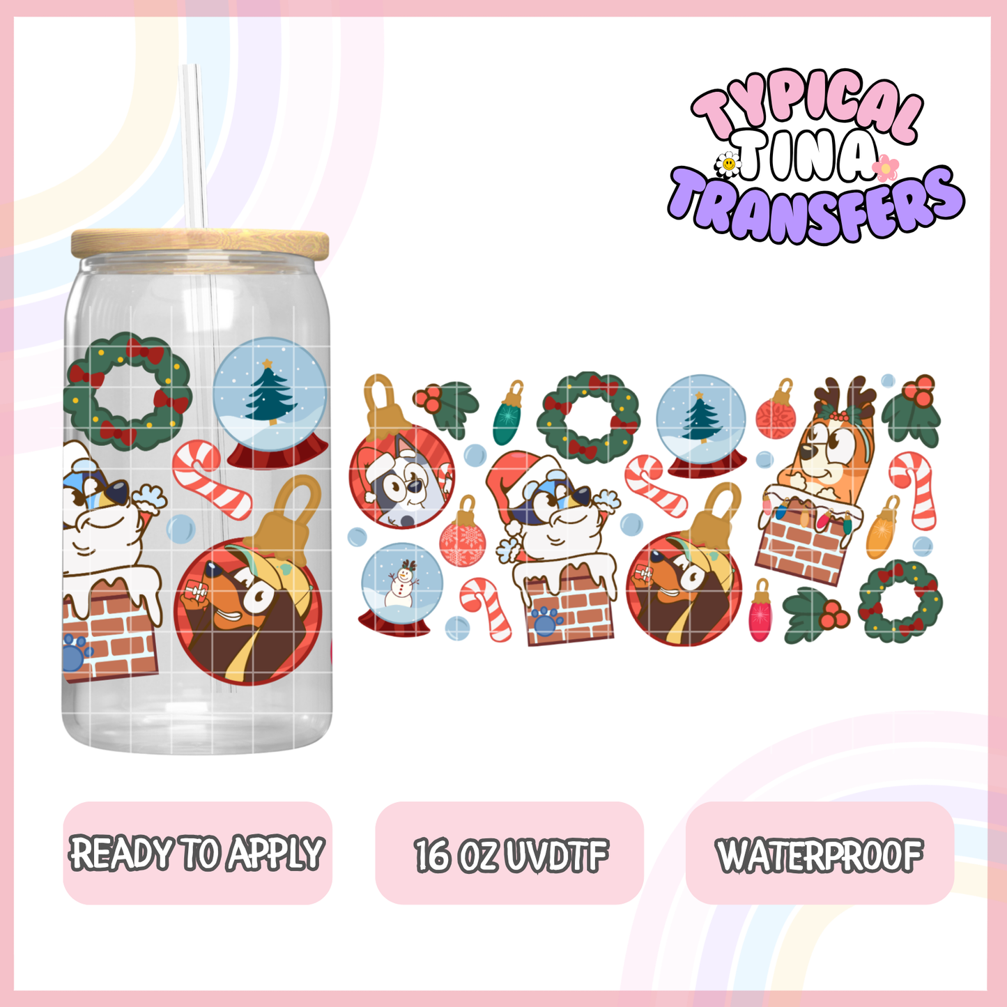 UVDTF #2625 | 16oz UVDTF Wrap | POD