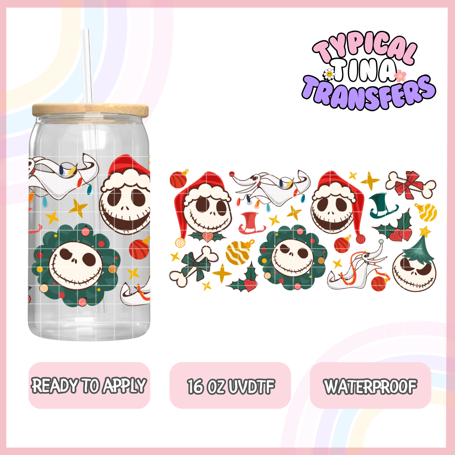 UVDTF #2630 | 16oz UVDTF Wrap | POD